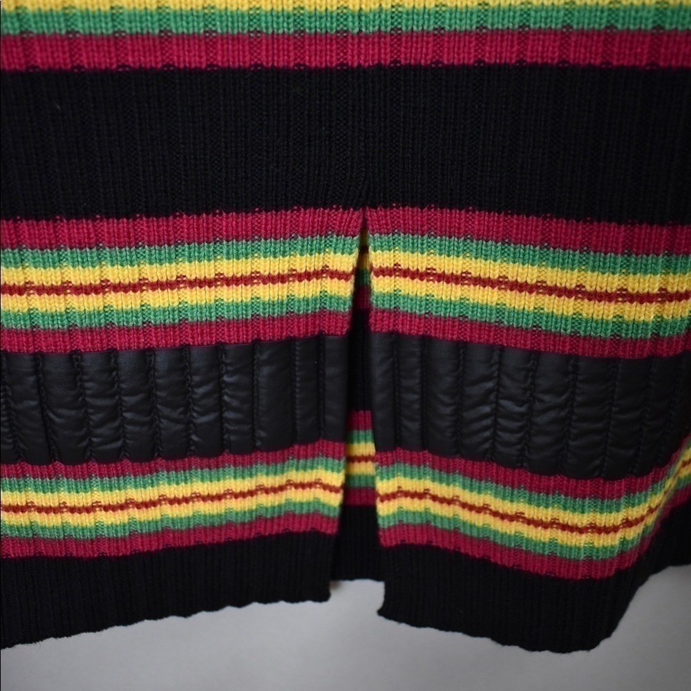 MARCO DE VINCENZO Knit Ribbed Stripe Skirt - Picture 9 of 14